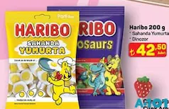 HARİBO YUMUŞAK ŞEKER 200 G fiyat ve kampanya bilgisi
